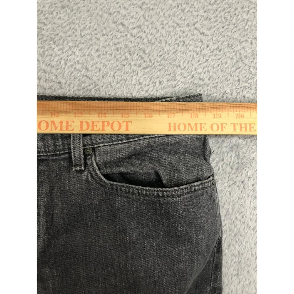 Joe's Jeans Men 36x34 Grey The Brixton Straight Fit